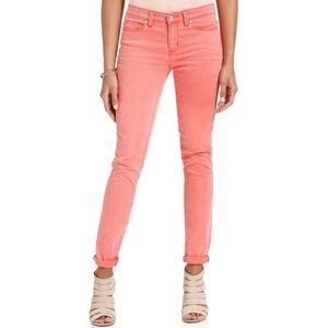 Calvin Klein Jeans Skinny Crop in Pink Flamingo